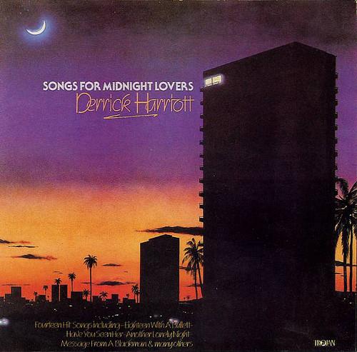 LP Record DERRICK HARRIOTT - Songs For Midnight Lovers TRLS198 Trojan Records UK Reggae, Ska & Dub Used