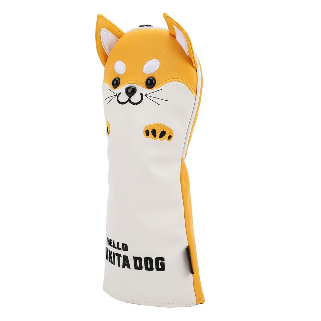 Golf Club Head Cover Cute Animal Shape Wood Protective Headcover with Number Tag No.5