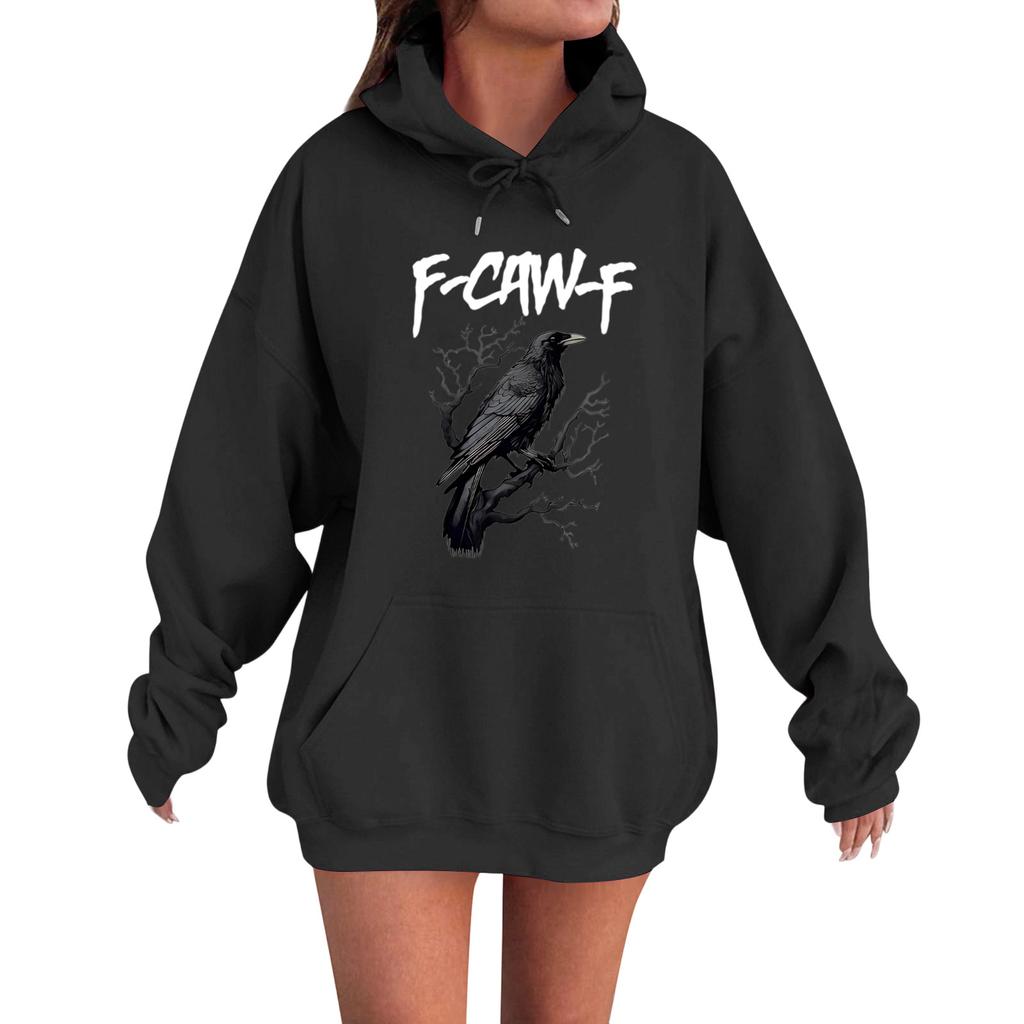 Women's Fashion Casual Long Sleeve Loose  Printed Sweatshirt