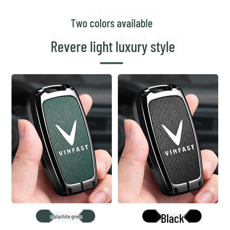 Vinfast Vietnam Car Key Case for Zhonghua V5/VF8 VF3/5/9 with Premium Keyring Buckle