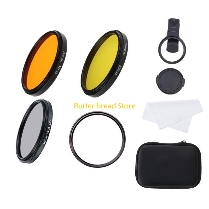 W89C Upgraded Fish Photography Lens Smartphones Camera Lens Filter Accessories