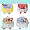 Backpack Checkered Dog Childrens Animal Pattern Bag Parentchild Bag Mommy