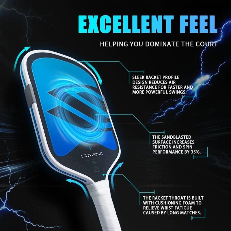 Enhanced Painted Thermoformed Foam Core Pickleball Paddle Same Style As Selkirk Competition Grade Carbon Fiber Tournament Racket