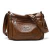Soft Texture Medium Women's Bag Mother Bag New Bag Women's Medium and Old Shoulder Messenger Bag Mother-in-law Bag
