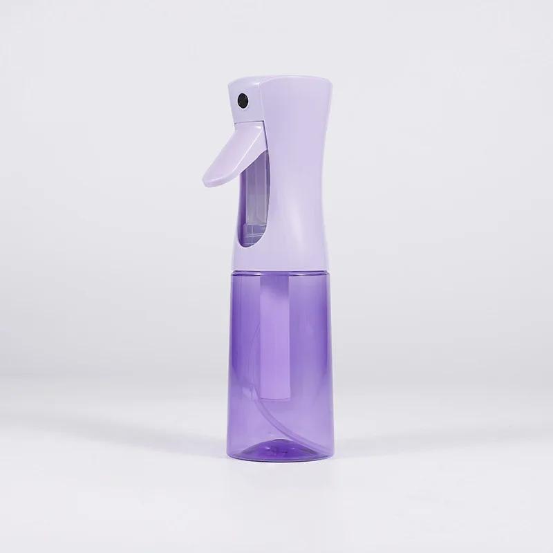 

200 мл Портативный пульверизатор Многоразовый Ультрамелкий распылитель воды Высокого давления Атомайзер для спирта для укладки волос и уборки фиолетовый