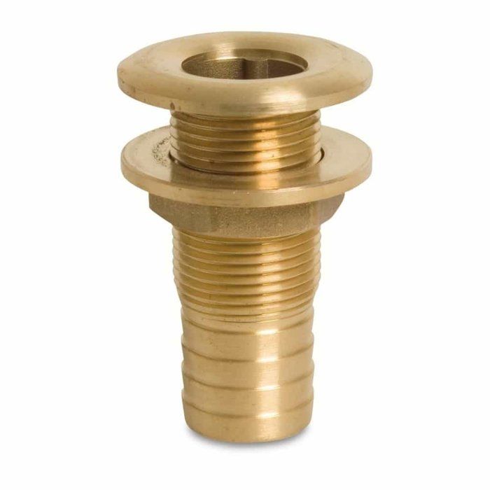 Raccord Laiton Fileté, Embout Tuyau Arrosage, 1 Pouce