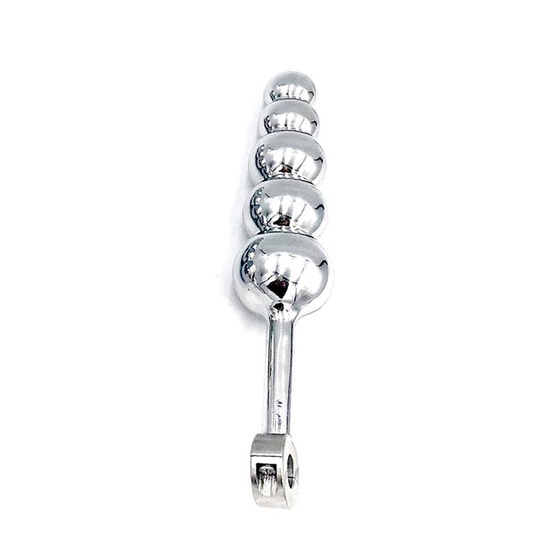Sex Toys Removable Chastity Belt Accessories Anal Beads Anus Vagina Plug Silicone Dildo 4/5 Ball Men Women Couples Masturbator