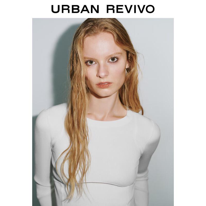 UR 2025 Spring Women's Short Knit Top