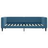 VidaXL Lit de repos bleu 90x200 cm velours 354007