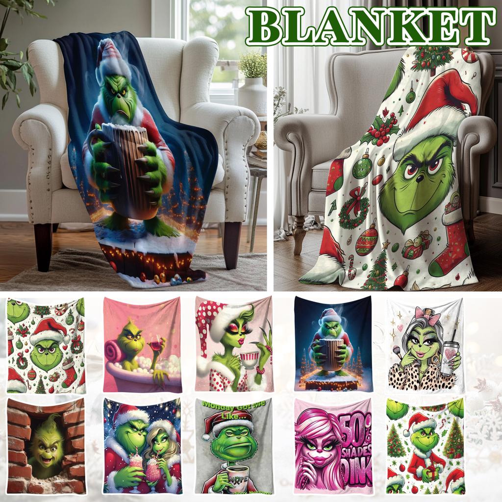 100*130cm Greentown Flannel Blanket