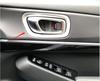 ZIAN Inner Door Handle Door Bezel 4P Interior Garnish Accessories Protect for Honda Vezel 2nd Generation RV3/RV4/RV5/RV6 (Silver)