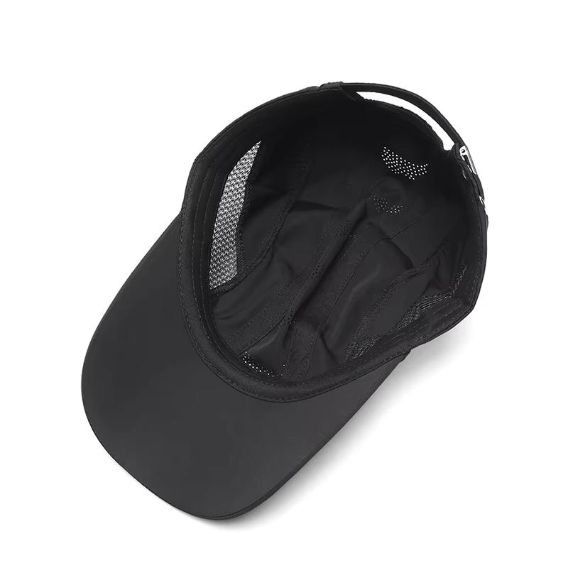 Summer Mesh Breathable Quick Dry Baseball Cap Men Women Outdoor Fishing Hiking Sports Visors Hat Light Thin Adjustable Sunbonnet