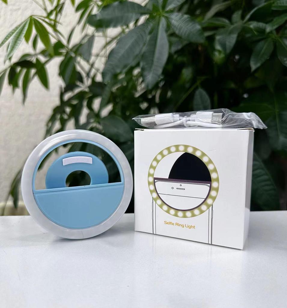 RK-12 Dobíjecí LED Mobilní Telefon Krása Selfie Přisvětlení