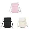 Pu Minimalist Square Crossbody Bag For Women With Magnetic Closure And Phone Pocket