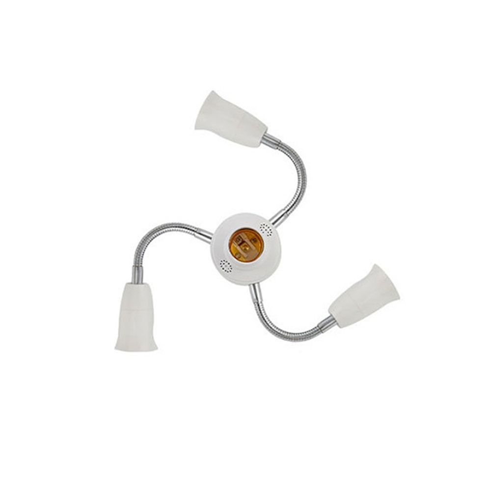 with Extension Hose E27 Lamp Holder Converter Bulbs Adapter E27 Light Socket Splitter   Office
