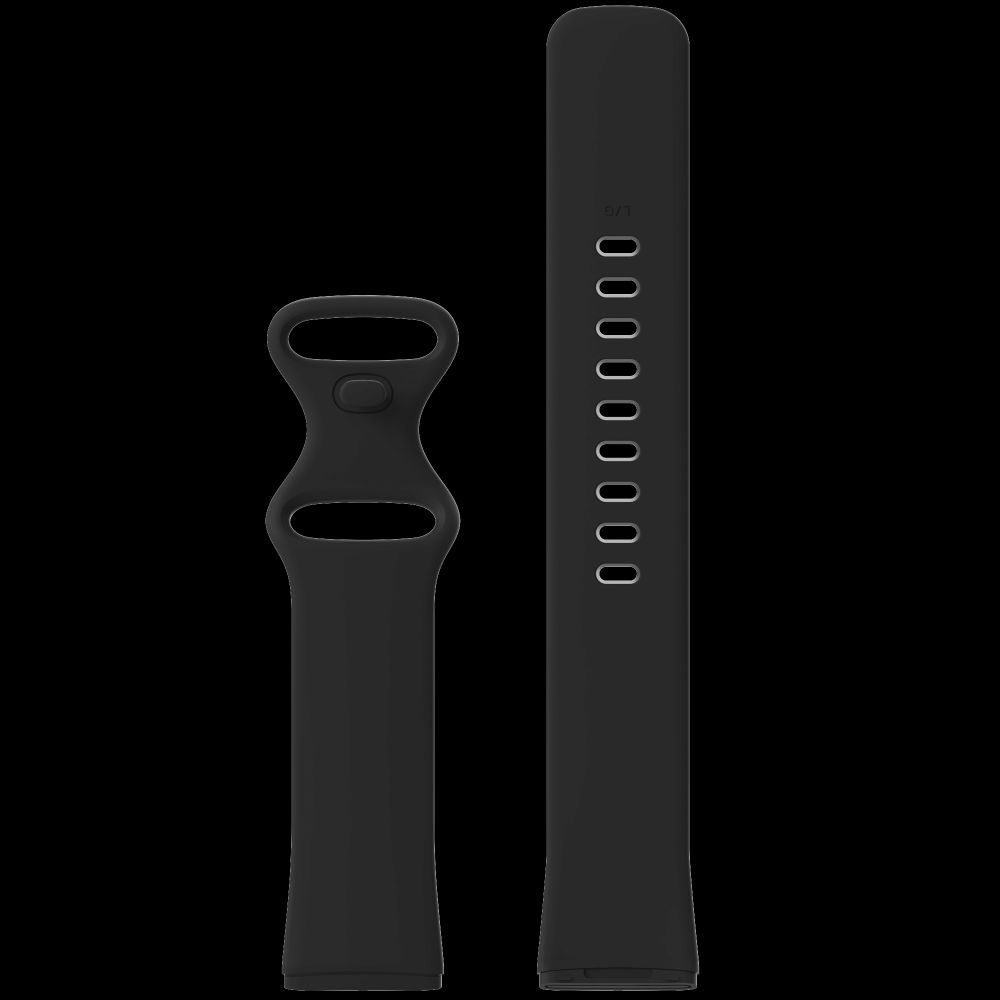 

New Soft Wristbands Silicone Wrist Strap Bracelet Solo Loop Strap Replacement Watch Band чорний