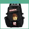 Roblox Rucksack für Teenager aus Oxford-Stoff, lässige Schul- und Reisetasche