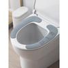 YOUQIN Crystal Velvet Waterproof Toilet Seat Cover