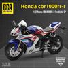 1000rr Cbr Honda 112 Static Alloy Motorcycle Car Model Toy For Children Gift