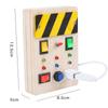 Creative Circuit LED Busy Board: Colorful Educational Toy for Children's Early Learning