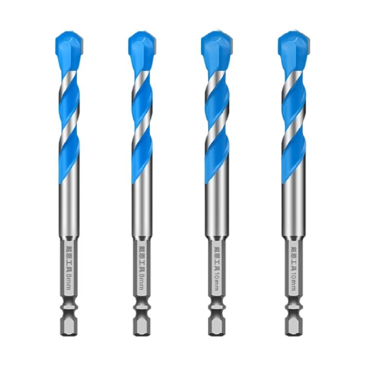 5/5/6/8/10/12mm High Hardness Eccentric Drill Precisions Drilling Glass Cement Metal Ceramic Punching Rock Drill Bit