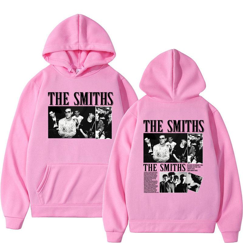 The Smiths The Queen Is Dead Print Hoodie Morrissey Marr Punk Rock Band Vintage Harajuku Men Women Oversized Long Sleeve