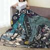 Metal Gear Solid  Game  Blanket Quality Warm Soft  Bedding Throws Winter Kids Couch Bed Pattern Bedspread