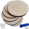 BASE Polisher and Buff for Automotive Finishing and Fine 6 Hard and Masking Tape KōGU Set, 125mm, Wool, Polishing, Coarse, Medium, Grits, Buffs, Case,