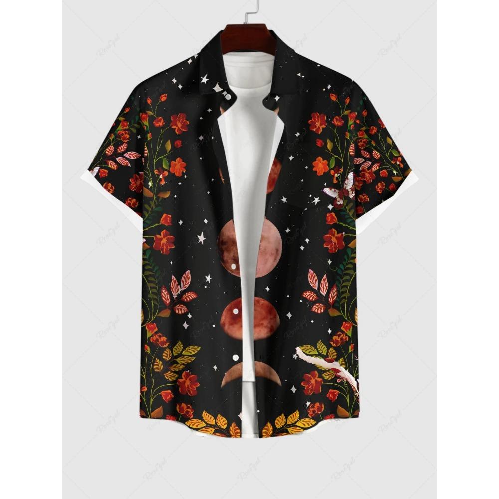 Hawaiianisches Ethno-Muster Design 3D-gedruckt Herrenhemd Sommer Casual Bedruckt Kurzarm Strand Hawaiianische Oberteile Herrenbekleidung