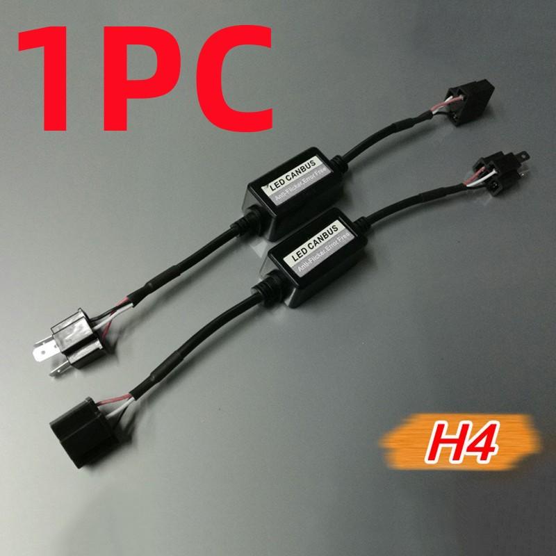 

1 шт. Автомобільний світлодіодний резистор навантаження Canbus Контролер Plug&play Безпомилковий резистор проти мерехтіння 12 В H1/h3/h4/h7/h8/h9/h11 Автомобільні аксесуари