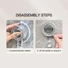 Detachable Soap Box with Sponge Self Draining Easy Installation Soap Container for Bathroom Bathtub Kitchen Sink