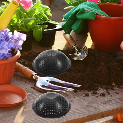50Pcs Flower Pot Hole Mesh Pads Lightweight Plastic Plant Pot Bottom Grid Mat Pads Breathable Drainage Gaskets for Planters