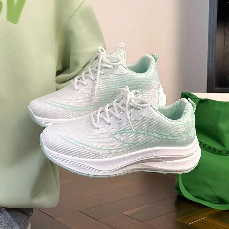 Women's Lightweight Breathable Mesh Sneakers - Soft Sole Casual Running Shoes for Summer