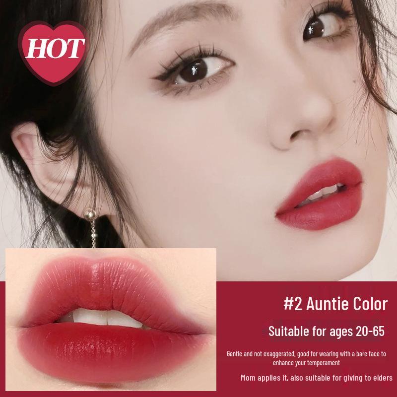 MKING PRETTY Double-Ended Silk Matte Lipstick & Liner - Long-Lasting, Non-Fade, Enhances Lip Shape