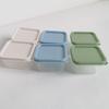 6-Piece Reusable Fresh-Keeping Box Set: Round & Square Mini Storage, Ice Cube Tray, Seasoning, and Salad Box