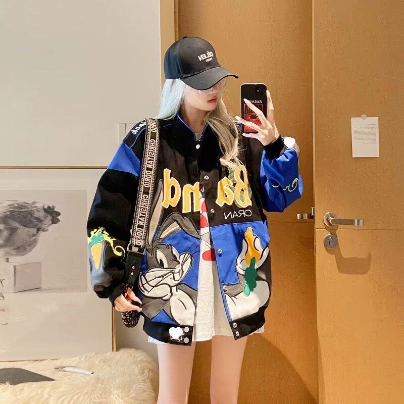 2024 Herren High Street Trend Jacke im Hongkong-Stil - Frühling/Herbst Harajuku & Koreanischer Loose Fit