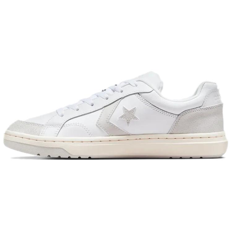 Converse Pro Blaze Strap Classic Low-top Retro Basketball Shoes Unisex White