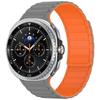 Lückenloses Armband für Samsung Galaxy Watch 8 Classic 46mm/Watch8 44mm 40mm Magnetisches Silikon-Armband