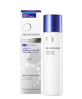 Transino Medicated Brightening Clear Lotion 150mL Sample Included Whitening Lotion Moisturizing Contains Tranexamic Acid and Dipotassium