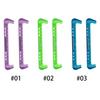 Figure Skating Blade Cover Adjustable Crystal Jelly Color Blades Guards Heavy-Duty PVC Protectors for Hockey & Figure Skates