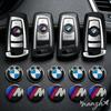 3D Aluminum Decals For BMW 320Li 325Li 330Li 325i E60 E64 E70 E83 E85 E87 E90 E92 E71 10pc 11/14mm Car Key Shell Stickers SXW36