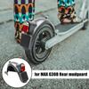 Para-lamas de Patinete Elétrico Peças de Reposição para Patinete Luz Traseira de Alto Brilho à Prova d'Água Ipx4 Suporte para Placa de Licença para Bicicletas Elétricas