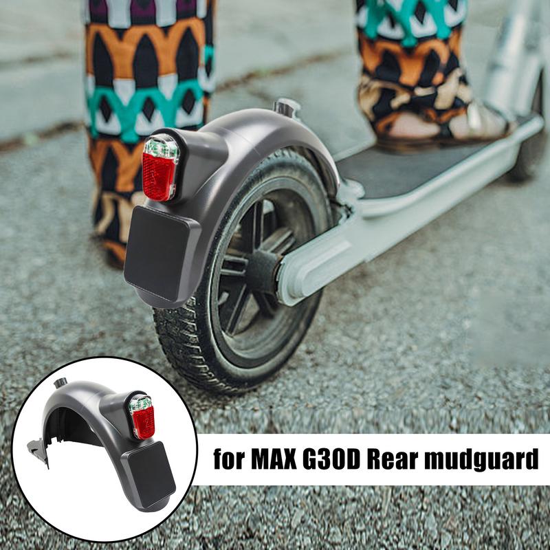 

E Scooter Mudguard Scooter Replacement Parts High Brightness Ipx4 Waterproof Taillight License Plate Bracket For Electric Bikes CHINA