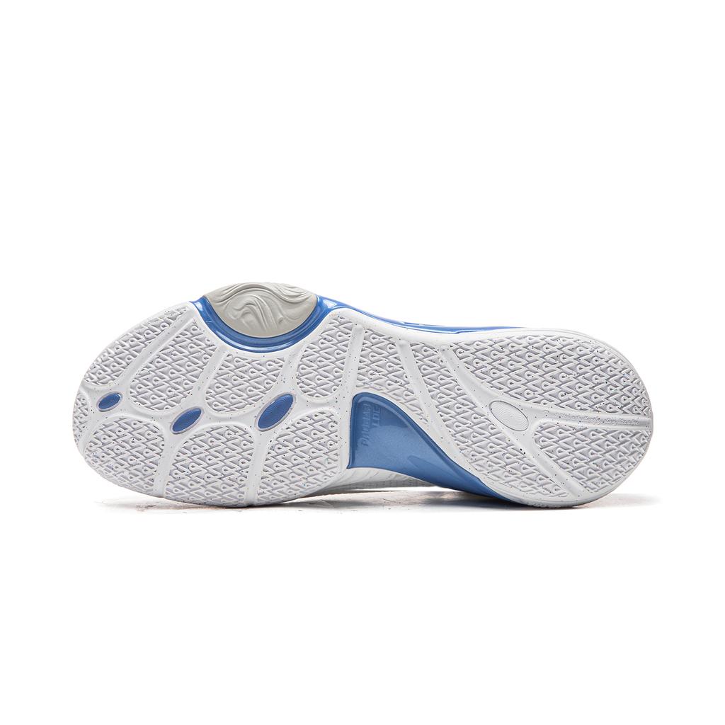 Li Ning DLO1 Tlumení Protiskluzové Odolné proti oděru Odrazový Grip Nízké Basketbalové boty Pánské Standardní Bílá ABPV009-1