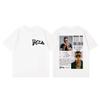 Singer Boza Mas Negro Que Rojo Album Merch Tshirt High Quality Fashion Oversized Tshirts Unisex Women Casual Short Sleeve T Shirt