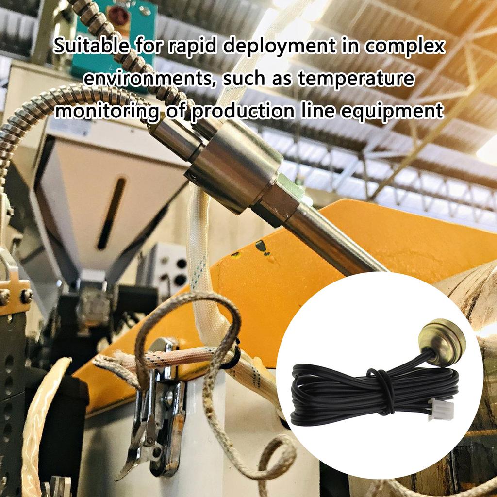 High Precision Magnetic Temperature Probe for Industrial Equipment and Laboratory Use with Electronic Components