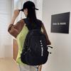 School bag male large capacity junior high school student middle school student fashion trend simple backpack female ins wind travel bag