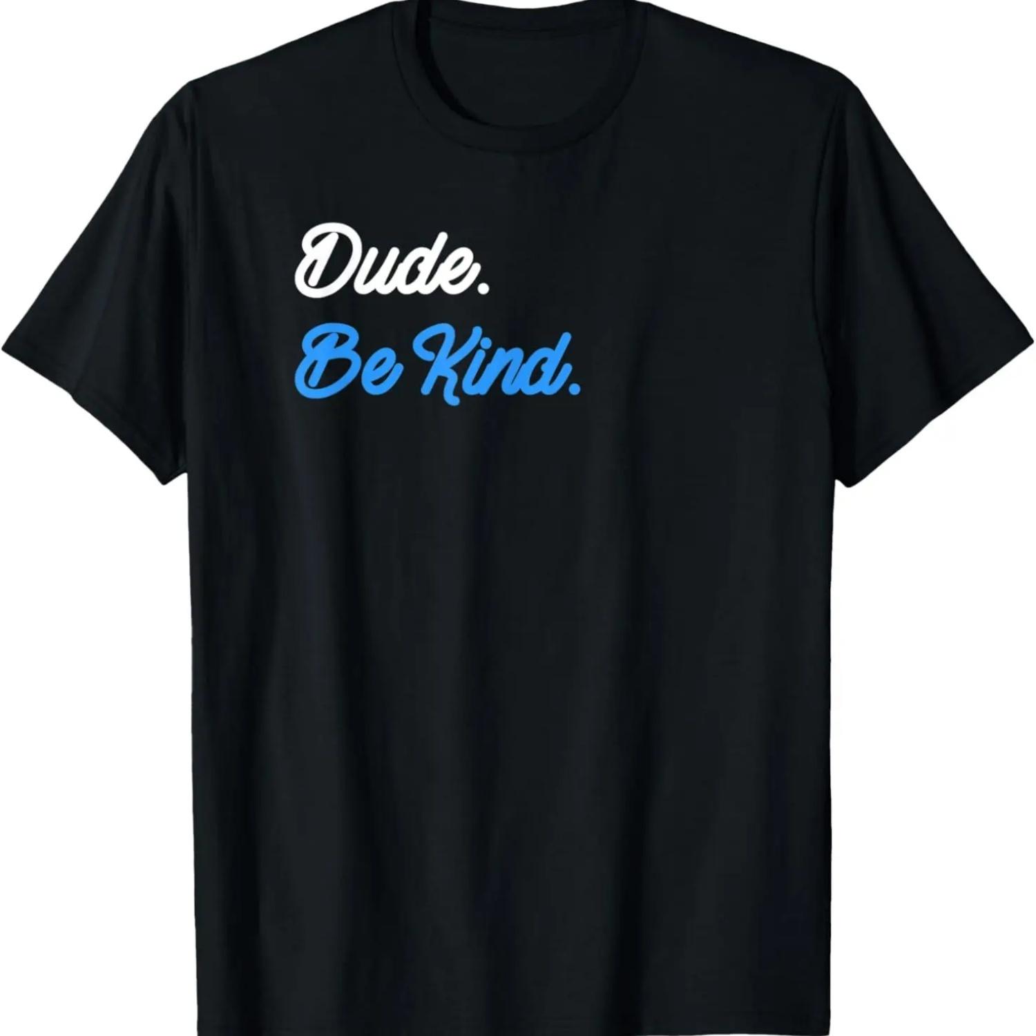 Футболка с надписью Kindness Tee Dude Будь добр Антибуллинг Вдохновляющая цитата S