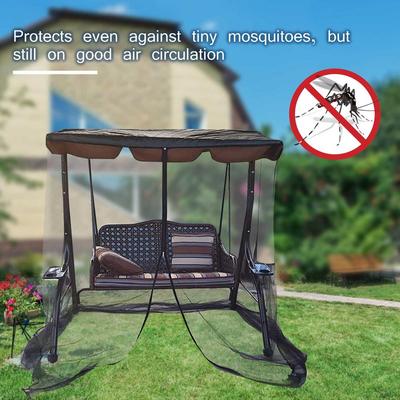 Outdoor Camping Mosquito Net Portable Mesh Tent Foldable Swing Seat Bug Cover Rectangular Breathable Mosquito Control Net Tent