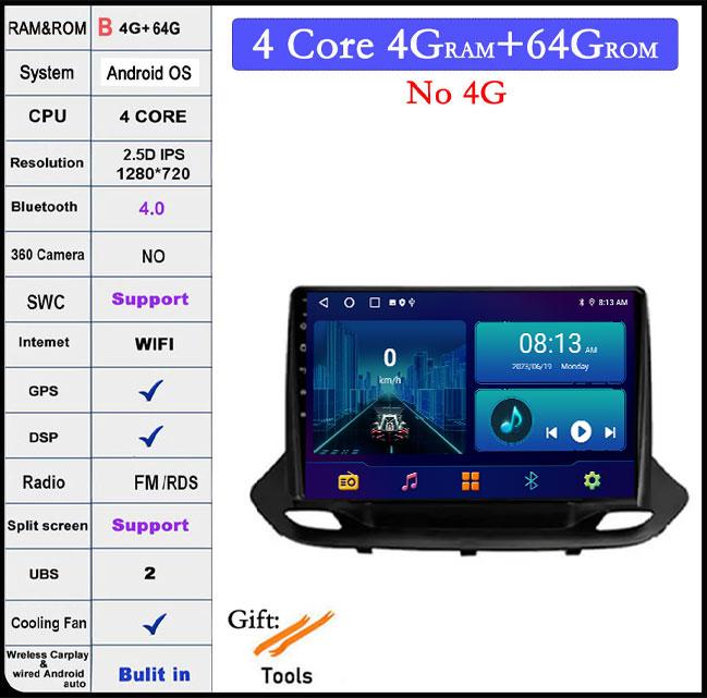 Android 14 For Chevrolet Menlo 2020 - 2022 Car Radio Carplay DSP Auto 4G+WIFI QLED Multimedia Video Player GPS Navigation
